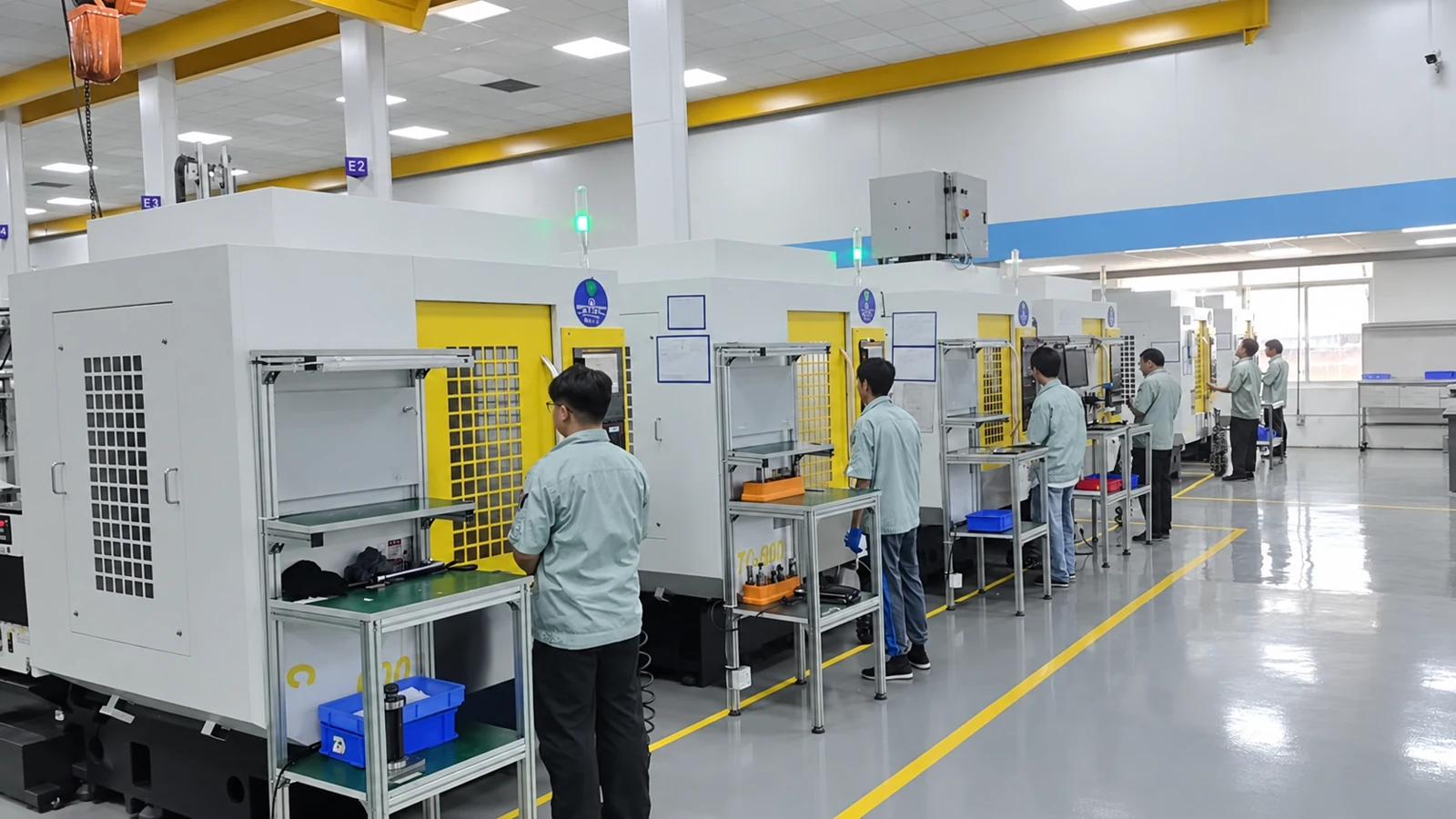 CNC component machining